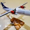 Model of ATR 72-600 SAS with detailed craftsmanship.